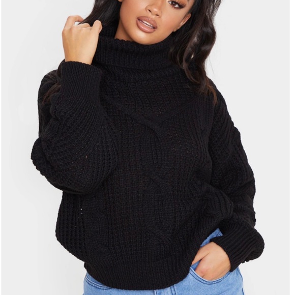 Turtleneck oversized sweater - Picture 2 of 2
